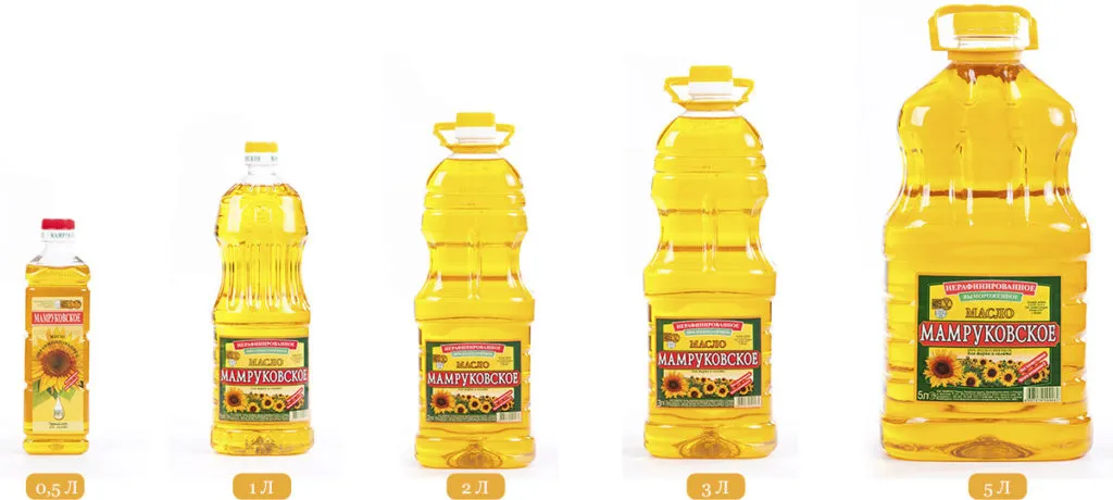 фотография продукта refined unrefined sunflower oil 